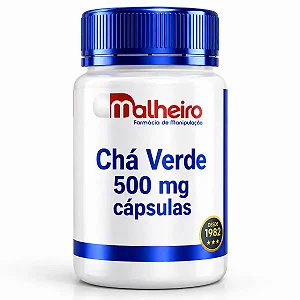 Chá Verde (Green Tea) 500 mg – Antioxidante Natural e Vitalidade Diária