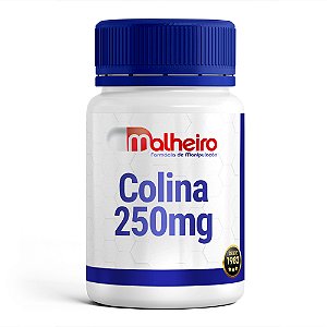 Colina 250 mg – Apoio Cognitivo e Hepático Natural