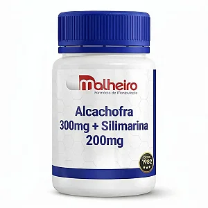 Alcachofra 300 mg + Silimarina 200 mg – Detox e Proteção Hepática Natural