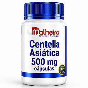 Centella Asiática 500 mg – Circulação, Pele e Conforto Vascular | Farmácia Malheiro