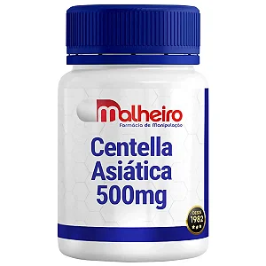 Centella Asiática 500 mg – Circulação, Pele e Conforto Vascular | Farmácia Malheiro