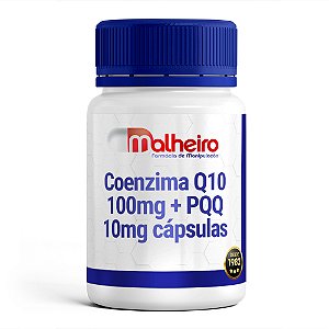 Coenzima Q10 100 mg + PQQ 10 mg cápsulas - Antioxidante