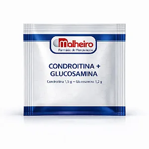 Glucosamina 1,5 g + Condroitina 1,2 g Sabor Laranja Sachês