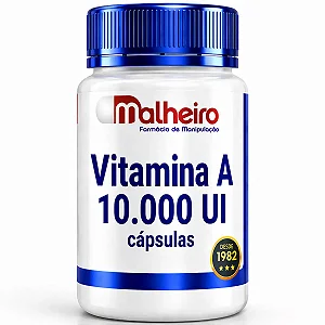 Vitamina A 10.000 UI – Suporte à Visão, Imunidade e Saúde da Pele