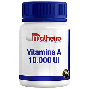 Vitamina A 10.000 UI – Suporte à Visão, Imunidade e Saúde da Pele