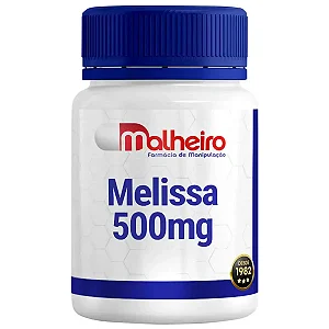 Melissa 500 mg – Equilíbrio Natural para o Corpo e a Mente
