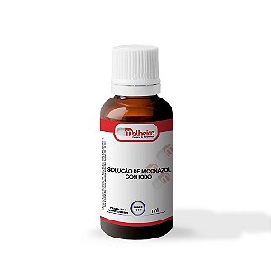 Solução de Miconazol com Iodo 30 ml – Ação Antisséptica e Antifúngica