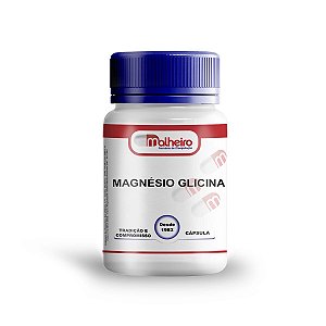 Magnésio Glicina (Quelato) 500 mg cápsulas