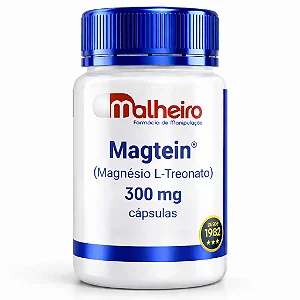 Magtein® (Magnésio L-Treonato) 300 mg – Suporte Cognitivo Avançado