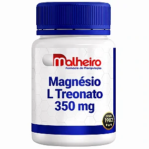 Magnésio L Treonato 350 mg – Apoio Cognitivo e Clareza Mental