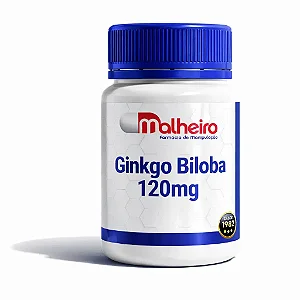 Ginkgo Biloba 120 mg – Memória, Concentração e Circulação Cerebral