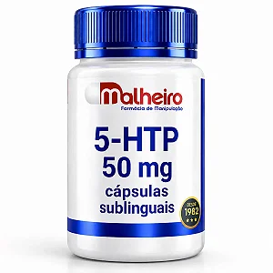 5-HTP 50 mg Sublingual – Regulação Natural do Humor com Absorção Rápida