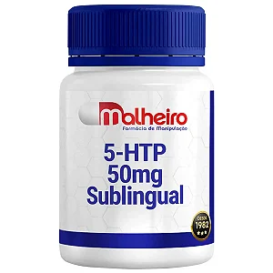 5-HTP 50 mg Sublingual – Regulação Natural do Humor com Absorção Rápida
