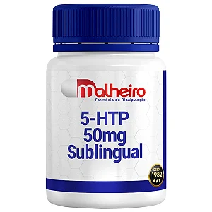 5-HTP 50 mg Sublingual – Regulação Natural do Humor com Absorção Rápida