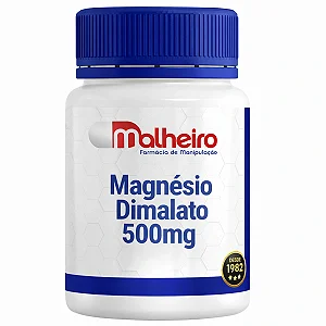 Magnésio Dimalato 500 mg – Vitalidade, Energia e Suporte Muscular