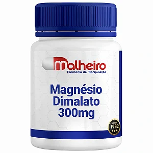 Magnésio Dimalato 300 mg – Suporte diário para energia e função muscular