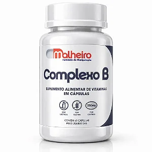 Complexo B 100 mg 60 Cápsulas Softgel – Vitaminas Essenciais para Energia e Bem-estar