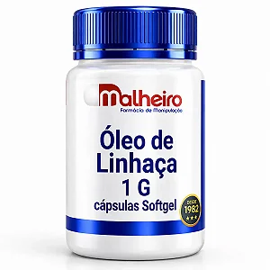 Óleo de Linhaça 1 g – Fonte Natural de Ômega 3, 6 e 9
