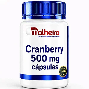 Cranberry 500 mg – Suporte à Saúde Urinária e Imunológica