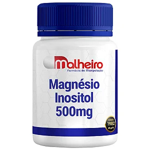 Magnésio Inositol 500 mg – Suporte Neuromuscular e Equilíbrio Metabólico