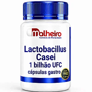 Lactobacillus casei 1 bilhão UFC – Cápsulas Gastro-Resistentes com FOS