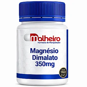 Magnésio Dimalato 350 mg – Energia, Equilíbrio e Suporte Muscular Diário