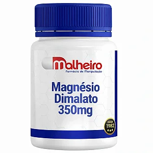 Magnésio Dimalato 350 mg – Energia, Equilíbrio e Suporte Muscular Diário