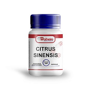 Citrus Sinenses (CitrusiM - Laranja Moro) 500 mg Cápsulas