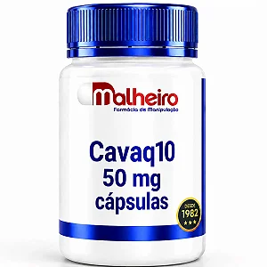 Cavaq10 50 mg – Coenzima Q10 com Alta Solubilidade e Absorção