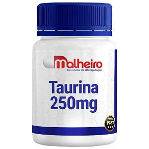 Taurina 250 mg – Suporte Neurológico e Equilíbrio Celular Diário