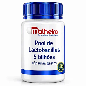Pool de Lactobacillus 5 bilhões em Cápsulas Gastro Resistentes – Equilíbrio Intestinal