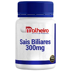 Sais Biliares 300 mg – Cápsulas Gastro Resistentes