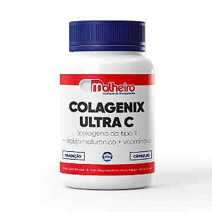 Colagenix Ultra C 60 Cápsulas –  (Colágeno Tipo II + Ácido Hialurônico + Vitamina C)