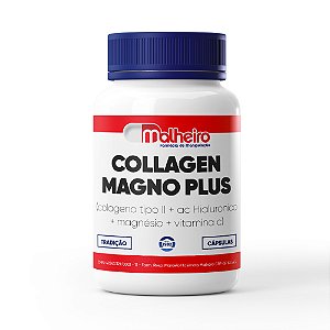 Collagen Magno Plus 30 Cápsulas – Articulações Fortes, Hidratação e Equilíbrio Muscular