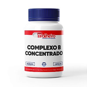 Complexo B Concentrado – 60 cápsulas - Vitaminas Essenciais