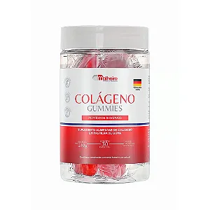 Colágeno Verisol 2,5g 30 Gomas Sabor Frutas Vermelhas