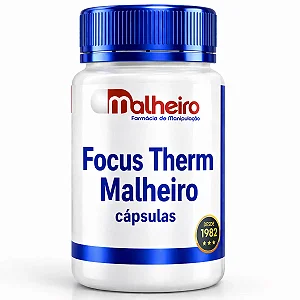 FocusTherm Malheiro - Termogênico com Teacrine 30 Doses – Foco e Energia Duradoura