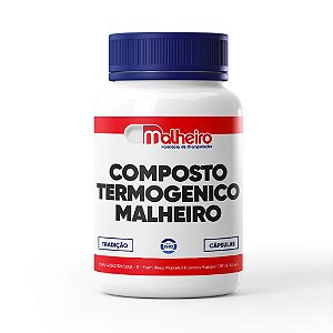 Termogênico Malheiro com Teacrine 30 Doses – Energia Sustentada e Queima de Gordura