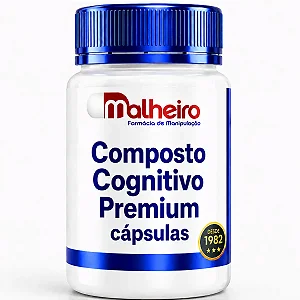 Composto Cognitivo Avançado Premium 30 Doses – Memória, Foco e Desempenho Mental