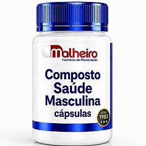 Composto Saúde Masculina Malheiro - Energia e Vitalidade