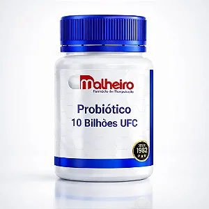 Probiótico 10 Bilhões UFC 30 Cápsulas – Equilíbrio da Microbiota Intestinal | Farmácia Malheiro