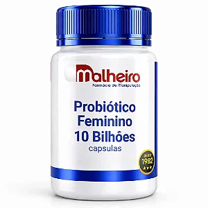 Probiótico Feminino 10 Bilhões UFC com Lactobacillus | Farmácia Malheiro