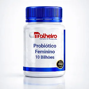 Probiótico Feminino 10 Bilhões UFC com Lactobacillus | Farmácia Malheiro