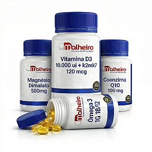 Kit Longevidade 40+ – Protocolo de Energia Celular e Vitalidade