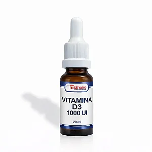 Vitamina D3 1.000 UI Gotas 20ml – Imunidade e Ossos | Farmácia Malheiro