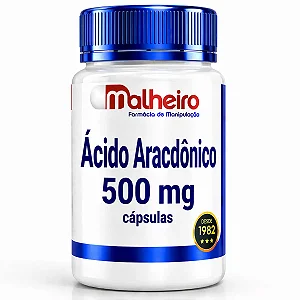 Ácido Araquidônico 500 mg – Potencial anabólico e suporte ao desempenho físico