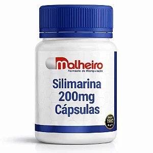 Silimarina 200 mg Cápsulas – Antioxidante - Saúde Hepática