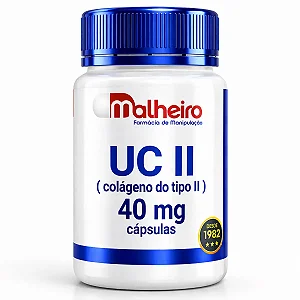 UC II (Colágeno Não Hidrolisado) 40 mg – Suporte Avançado para Articulações