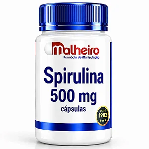 Spirulina 500 mg – Energia e Nutrição Celular Natural