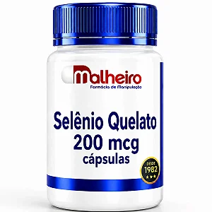 Selênio Quelato 200 mcg – Cápsulas